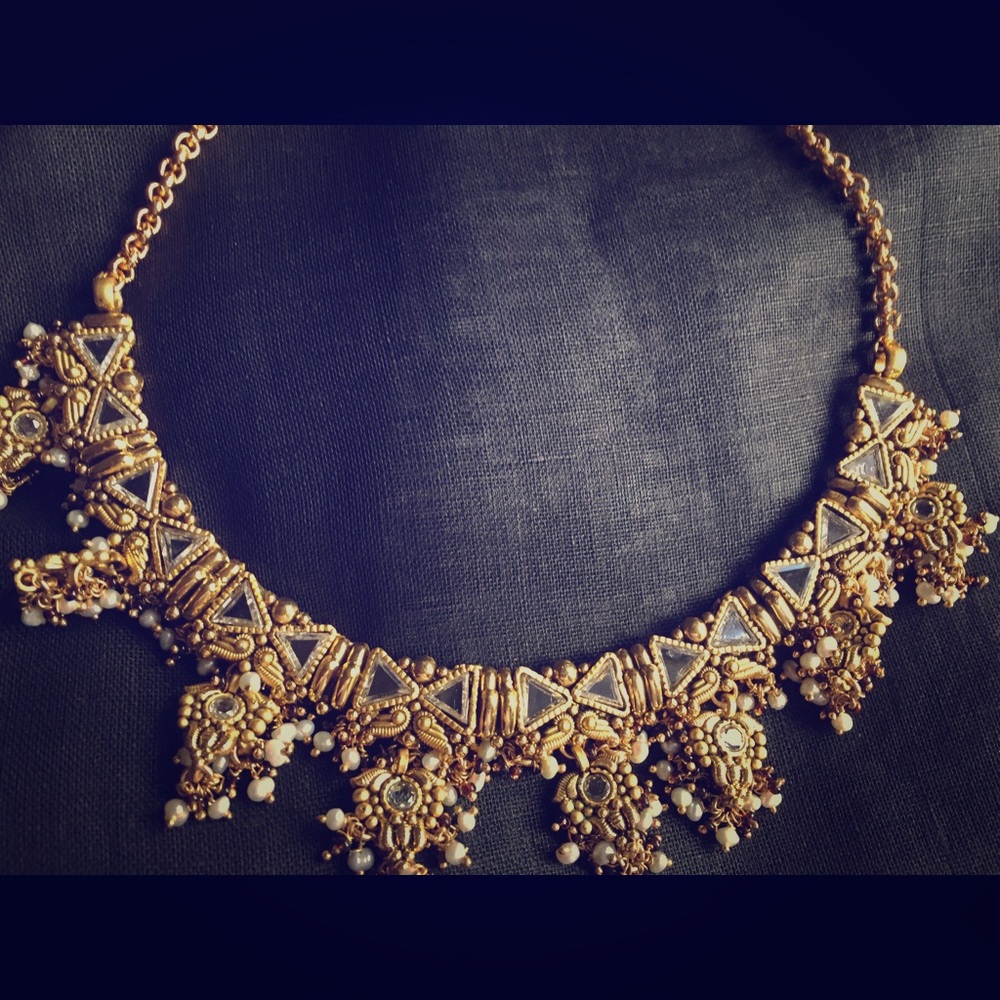 18 Karat Gold Plated Set on Sterling Silver!